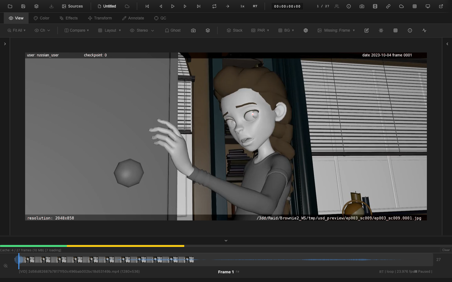 Zebra stripes exposure warning