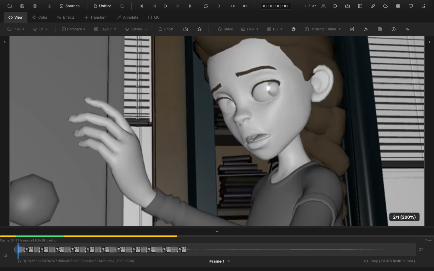 Viewer zoomed in to 200% showing pan and zoom